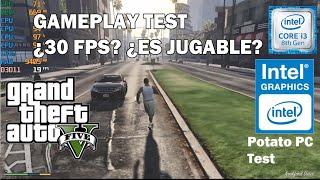 Intel HD/UHD Graphics 620 | GTA V | i3-8130U | 12GB RAM ¿QUE TAL FUNCIONA EN INTEL HD GRAPHICS? EPIC