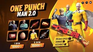 One Punch Man M1887 Return Confrim Free Fire| Poker Mp40 Return Bangladesh server | FF New Event