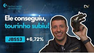 Análise de Fechamento 26.7.24 - IBOV, WINQ24, WDOQ24, PETR4, VALE3 e mais. JBS (JBSS3) +6,72%