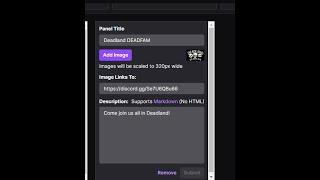 How to EDIT PANELS on Twitch in 2 MINUTES!