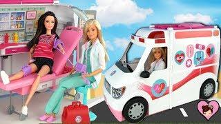 Barbie Doll Ambulance and Hospital Playset - Best Barbie Toy!