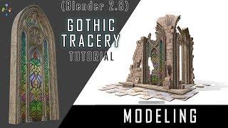 Gothic tracery tutorial - part 1 (modeling)