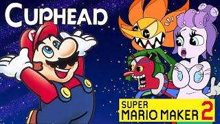 Cuphead All Bosses REMADE in Super Mario Maker 2