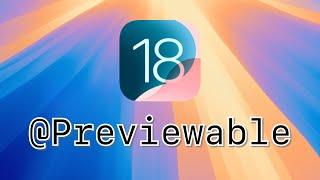 @Previewable in Xcode 16 Previews