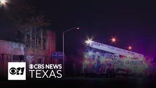 Fire breaks out at commercial building in Downtown Fort Worth