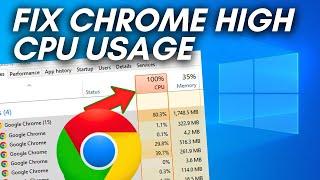 How To Fix Chrome High CPU Usage in windows 10/11