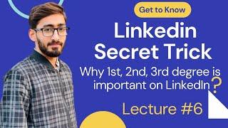 LinkedIn Secret Tricks To Find Clients | What Is 1st 2nd 3rd Degree LinkedIn  Conections |