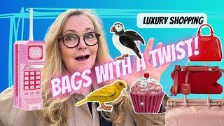 HOT LUXURY Designer Bag shopping in LONDON ft. FENDI, Judith Lieber, JW Anderson, PRADA, Givenchy