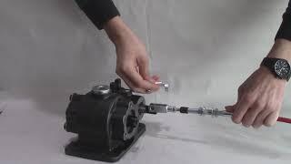 Control lever installation for mechanical PTO(Power take off) - Hipomak Hydraulic