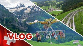 Switzerland's Craziest Thrills! Insane Alpine Coasters, Ziplines, Cliff Edge Walks, and More!