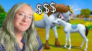 horse breeding is surprisingly lucrative in the sims 4 horse ranch