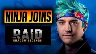 HUGE STREAMER 'NINJA' TO BECOME A FREE LEGENDARY FOR ALL RAID PLAYERS! | Raid: Shadow Legends