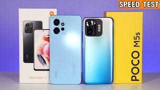 Redmi Note 12 vs Poco M5S Snapdragon 685 vs Helio G95 ¿Cuál es más rápido? Speed Test 