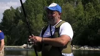 Pesca a BOLOGNESE di spigole e cefali sul fiume Magra con il team Colmic