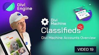 Divi Machine Classifieds: Divi Machine Accounts Overview - Free Divi Course 19