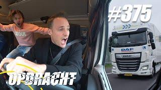 #375: Niet-Stoppen-Race met Vrachtwagen [OPDRACHT]