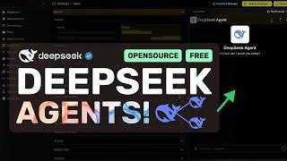 DeepSeek-V3 Agents : This FULLY FREE AI Agent can DO ANYTHING!