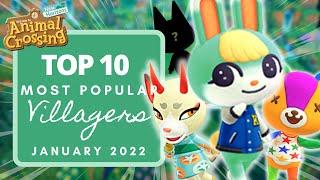 TOP 10 MOST POPULAR VILLAGERS IN ANIMAL CROSSING: NEW HORIZONS (January 2022)