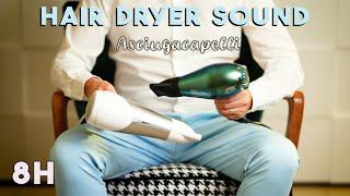 Special double sound HAIR DRYER ASMR