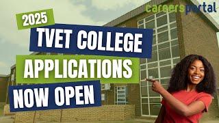 2025 TVET College Applications Now Open | Careers Portal