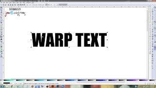 Inkscape - Text Envelope Deformation