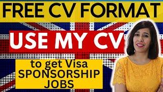 [NEW] BEST UK CV Format | UK ATS CV | UK Work Visa 2024