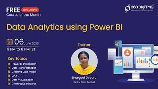 Data Analytics Using Power BI | Day 2 | 360DigiTMG