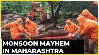 Monsoon Mayhem In Maharashtra : 50 Bodies Recovered, 50 Feared Trapped