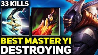 RANK 1 BEST MASTER YI SHOWS HOW TO DESTROY! | League of Legends