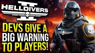 Helldivers 2 - Devs Give A Big Warning, Major Order Failure, and More!