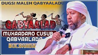 MUXAADARO CUSUB | QABYAALADA IYO RAADKA XUN EY KU LEEDAHAY BULSHADA || Sh Maxamed Idiris