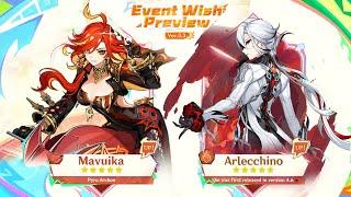 WORST NEWS FOR F2P! ARLECCHINO RERUN ALONGSIDE MAVUIKA BANNER - Genshin Impact