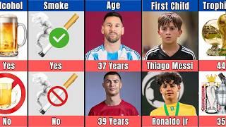 Comparison: Ronaldo vs Messi