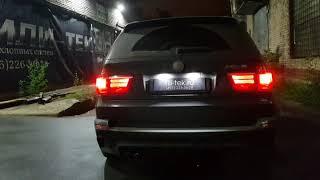 Злой выхлоп на BMW X5 M E70