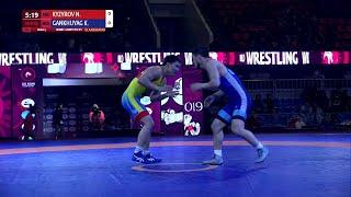 Round 5 GR - 67 kg: N. KYZYROV (KAZ) v. K. GANKHUYAG (MGL)