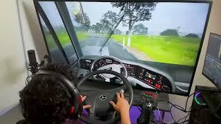 Rain Weather | Bus Driving | Fernbus Simulator