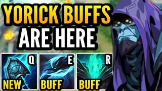 NEW YORICK BUFFS ARE 100% AMAZING | Q NOW HEALS + MAIDEN IS CRACKED!