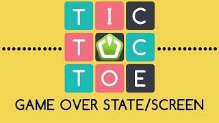 Tic-Tac-Toe SFML C++ [STATE CREATION] - Game Over State