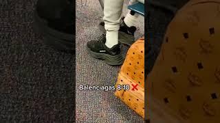 Rating the shoes seen at school  (slixxkicks/TT) #shorts