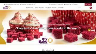 Globosoft 's eCommerce Portal - Online Cake Delivery Shop in Kochi - MyBake.in