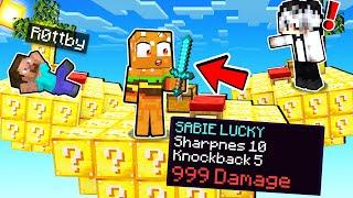 Eu vs 2 YOUTUBERI pe BEDWARS LUCKY BLOCK !