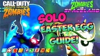 ZOMBIES IN SPACELND SOLO EASTER EGG TUTORIAL! - Infinite Warfare Zombies SOLO EE Strategy BOSS FIGHT