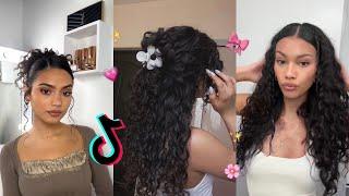 Easy and cute hairstyles for curly hair ￼