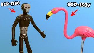 Making ROBOT SCP-1360 and SCP-1507 with Clay