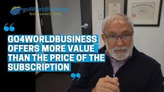 go4WorldBusiness Review by Canadian Gold Member Maurice Muise