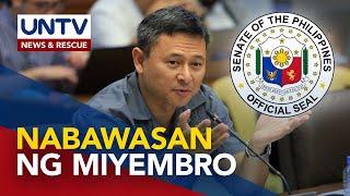 Senado, mababawasan ng miyembro kasunod ng appointment ni Sen. Angara sa DepEd