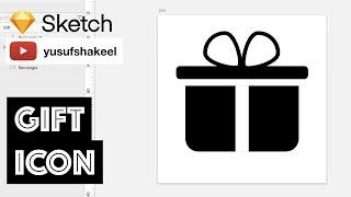 GIFT icon - Sketch - dyIcons - E03 - Yusuf Shakeel