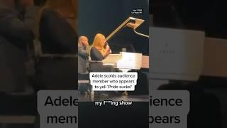 WATCH: Adele scolds audience member who appears to yell "Pride sucks!"