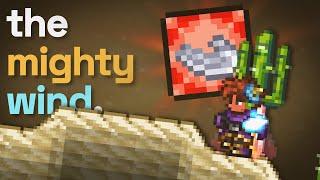 How powerful is the Mighty Wind of Terraria?