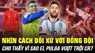 CÁCH MESSI VÀ RONALDO ĐỐI XỬ VỚI ĐỒNG ĐỘI CHO THẤY VÌ SAO EL PULGA VƯỢT TRỘI CR7